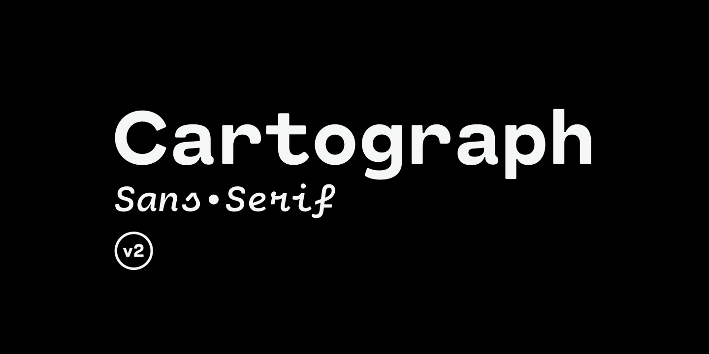 Cartograph CF Regular Font preview
